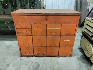 Steel Tooling Storage Cabinet - Approx. 47 x 24 x 40 tall