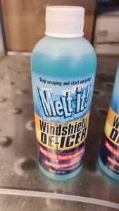 2 Bottles and 1 sprayer of Melt-It De-icer spray