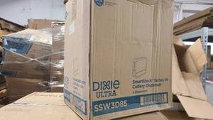 Box of 3 Dixie Ultra SmartStock Series-W Cutlery Dispenser
