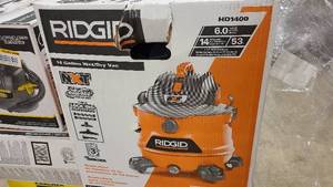 Rigid 14 Gal Shop Vac, new and tested. HD1400