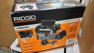 Rigid Cordless Portable 3 Gal Vac with Charger Kit