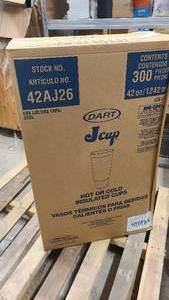 300ct box of JCup insulated cups 42oz