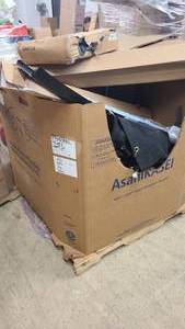 Contents of large bin pallet, electronics, household goods and mystery treasures