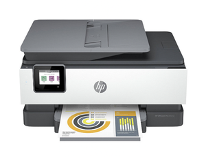 lot 395 image: HP OfficeJet Pro 8025e Wi-Fi All-in-One Inkjet Printer  Gray
