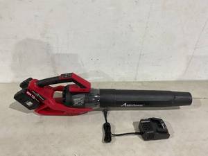 lot 224 image: AVID POWER 40V Cordless Leaf Blower - RedBlack