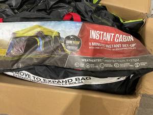 lot 101 image: Coleman Camping Tent with Instant Setup