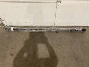 lot 313 image: CAP Barbell 72 inch Black Straight Olympic Bar