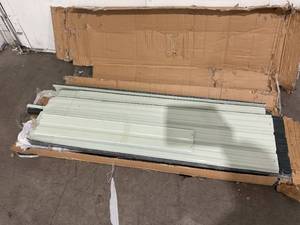 lot 330 image: Devoko 6 x 8 ft. Outdoor Metal Storage Shed - READ
