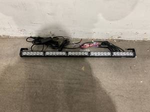 lot 132 image: Xprite 30 inch LED Chase Strobe Light Bar  - Offroad Safety Flashing Lightbar wRunning, Brake, Reverse and Turn Signal Lights.