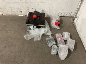 lot 343 image: Vevor Heat Press Sublimation Machine and Accessories