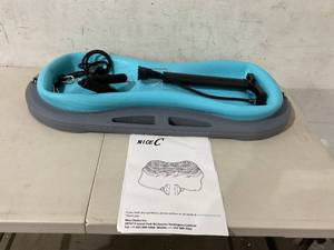 lot 359 image: Nice C Peanut Balance Board Trainer with Resistance Bands and Pump