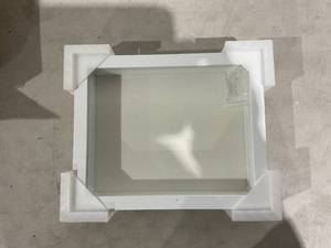 lot 259 image: FrameWorks 8 x 10 White Wooden Shadow Box Frame
