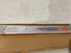 lot 375 image: NEO-TEC 2425inch Laminated Chainsaw Guide Bar Saw Chain Combo