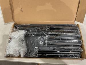 lot 274 image: SONGMICS Portable Closet Wardrobe - Black