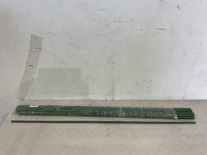 lot 298 image: LOT OF 25 48 Garden Stakes - Green
