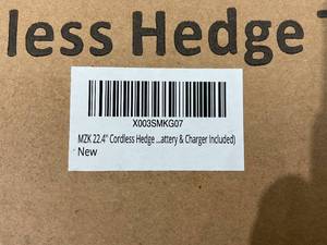 lot 161 image: MZK 22.4 Cordless Hedge Trimmer