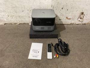 lot 15 image: VIZONY FHD 1080P 4K Support 800ANSI 5G WiFi Bluetooth Outdoor Projector