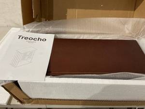 lot 28 image: Treocho Wood Wall Cabinet - Walnut Finish