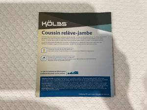 lot 461 image: KOLBS Memory Foam Leg Elevation Pillow
