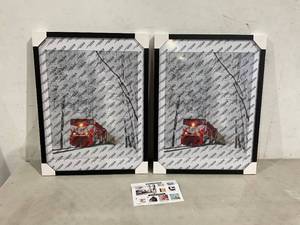 lot 469 image: SET OF 2 - Egofine 18x24 Solid Wood Poster Frames - Black