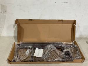 lot 478 image: ALLZONE 4-tier Shower Caddy Corner Organizer for Bathroom - Brown