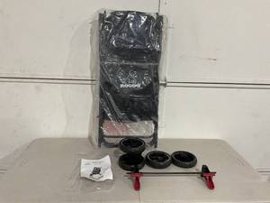 lot 48 image: ROODO Escort 3 Wheel Dog Stroller - Black