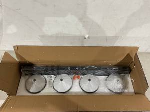 lot 507 image: kudos LED Modern Vanity Light - 4 light fixture - Black