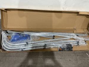 lot 94 image: MSC 3 Bow Bimini Top Boat Cover - Pacific Blue