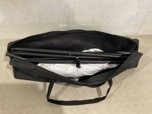 lot 527 image: Projector Screen with Stand Foldable Portable Movie Screen 100 Inch 169)