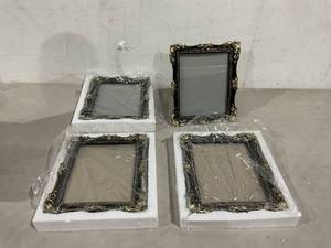 lot 532 image: Set of 4 Kathfly Vintage Photo Frames 8 x 10 Inch - Gold