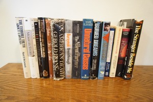 lot 82 image: Books Trump Monica Mendenez Etc.