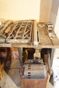 lot 129 image: Garage Electric Tools Table Saw Sears Craftsman