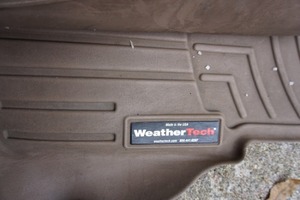 lot 25 image: Weather-Tech Floor Mats Driver Passenger Nissan Altima