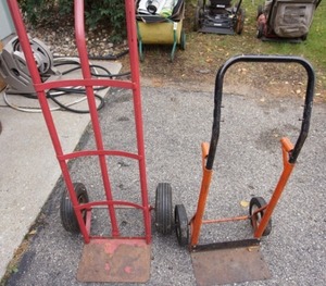 lot 26 image: Garage (2) Two Wheel Dolly Moving Cart