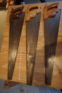 lot 105 image: AntiqueVintage Tools Hand Saw