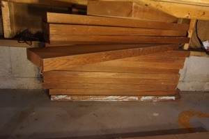 lot 110 image: Wood Cedar Planks