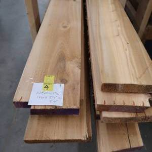lot 4 image: ROUGH CUT CEDAR