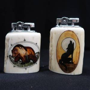 lot 64 image: TABLE LIGHTERS