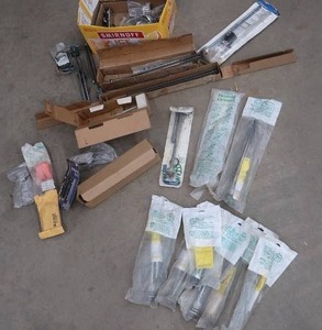 lot 83 image: NEW HOT WATER HEATER ELEMENTS PLUS PARTS LARGE LOT