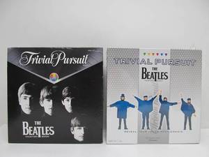 lot 27 image: 2 Different BEATLES Trivial Pursuit Games