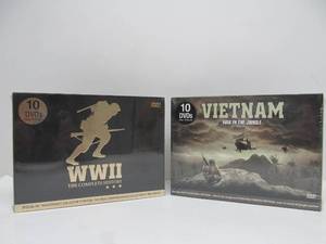 lot 28 image: 2 Brand New DVD Box Sets - WW2 & The Vietnam War