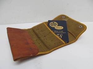 lot 12 image: Vintage 1950s Leather Wallet w1958 Heywood Wakefield Furniture Employee Book