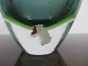 lot 216 image: Fabulous Mid Century Orrefors Vase by Ernest Gordon