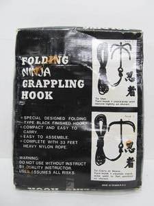 lot 176 image: Ninja Grappling Hook wOriginal Box