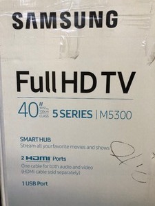 lot 223 image: Working SAMSUNG Full HD Smart TV - 40 - 5 Series Model M5300