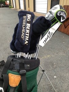 lot 226 image: Nice Set of PING Irons & Callaway Woods & Driver