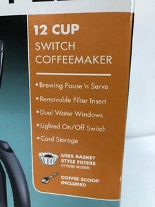 lot 238 image: Brand New MR. COFFEE Coffee Maker 