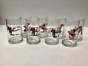 lot 256 image: Vintage 1981 BC ICE AGE Collector Glases