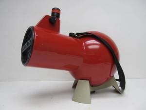 lot 301 image: Very Cool Large Vintage Edmund ASTROSCAN Bright Red Telescope