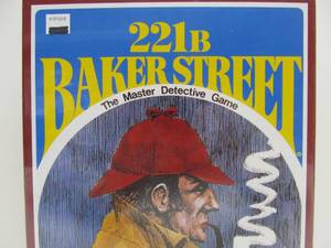 lot 308 image: Factory Sealed Sherlock Holmes Master Detective Board Game - 221B Baker Street